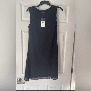 Ralph Lauren Classic Black Dress-Size 12-NEW